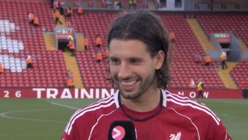 索博谈任意球破门：之前都是阿诺德在踢，现在我终于有机会了